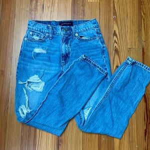 Aeropostale ripped mom Jean